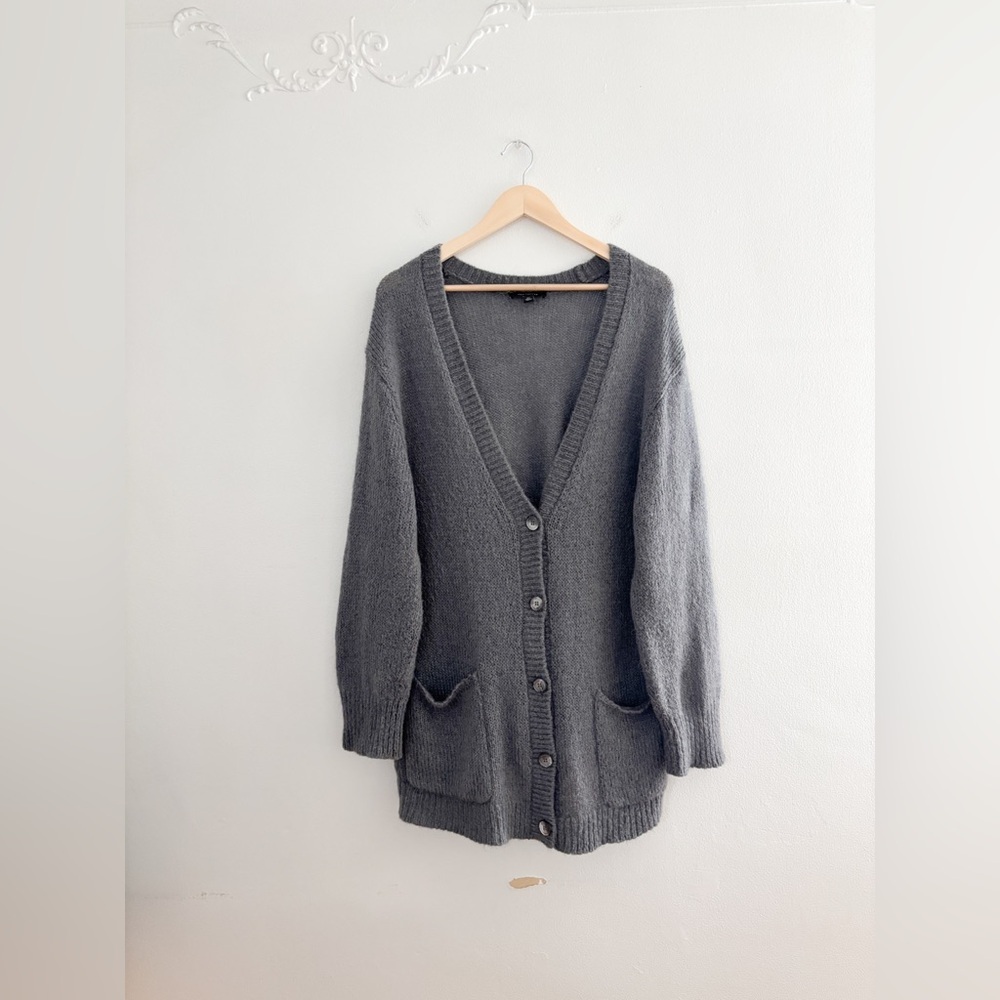 Ann Taylor Grey Cardigan - Picture 3 of 3
